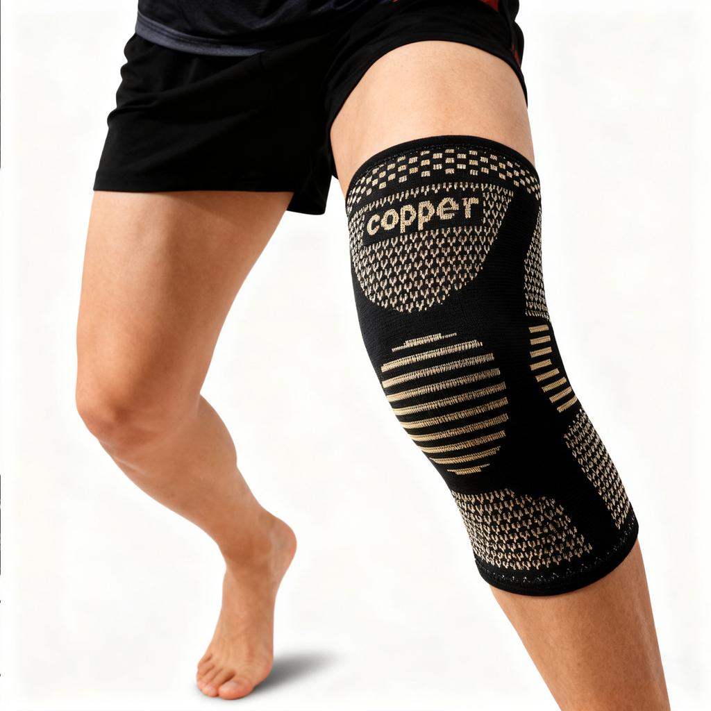 Copper Knee Brace For Arthritis Pain Support-Copper Knee Sleeve For Knee Pain Compression Sleeve For Sports,Knee Pain Relief