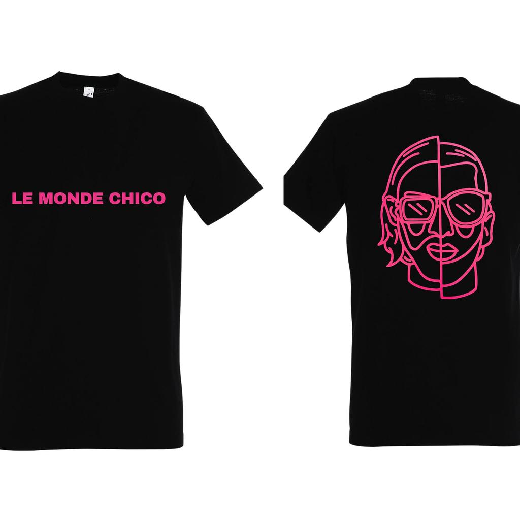 Men Le Monde Chico TShirt PNL Album French Rapper Graphic Print T-shirt Men Hip Hop Fashion Short Sleeve Tee Shirt Streetwear