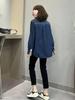 Fleece-Lined Denim Shirt: 2025 Autumn/Winter Loose Layered Casual Thick Jacket