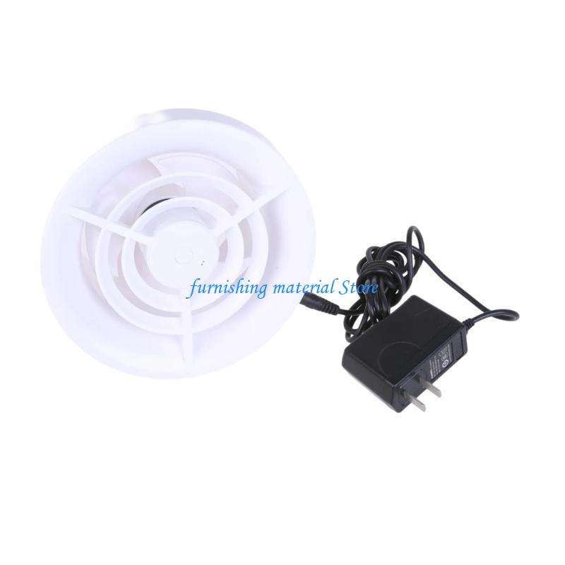 Y5GD Household Exhaust Fan DC12V Efficient Wall Exhaust Fan for Bathrooms, Toilets, Kitchens Ventilation Fan