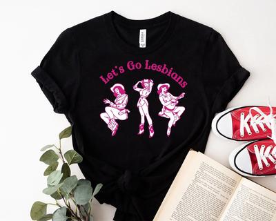 Personalized T-Shirt for Mens T-shirt for Women Kids Tshirt, Lets Go Lesbians