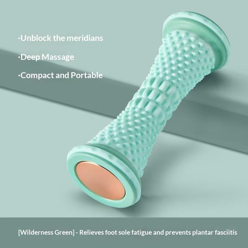 Pp Foot Massage Roller Textured Surface Deep Pain Relief For Home Use Workout Yoga Recovery