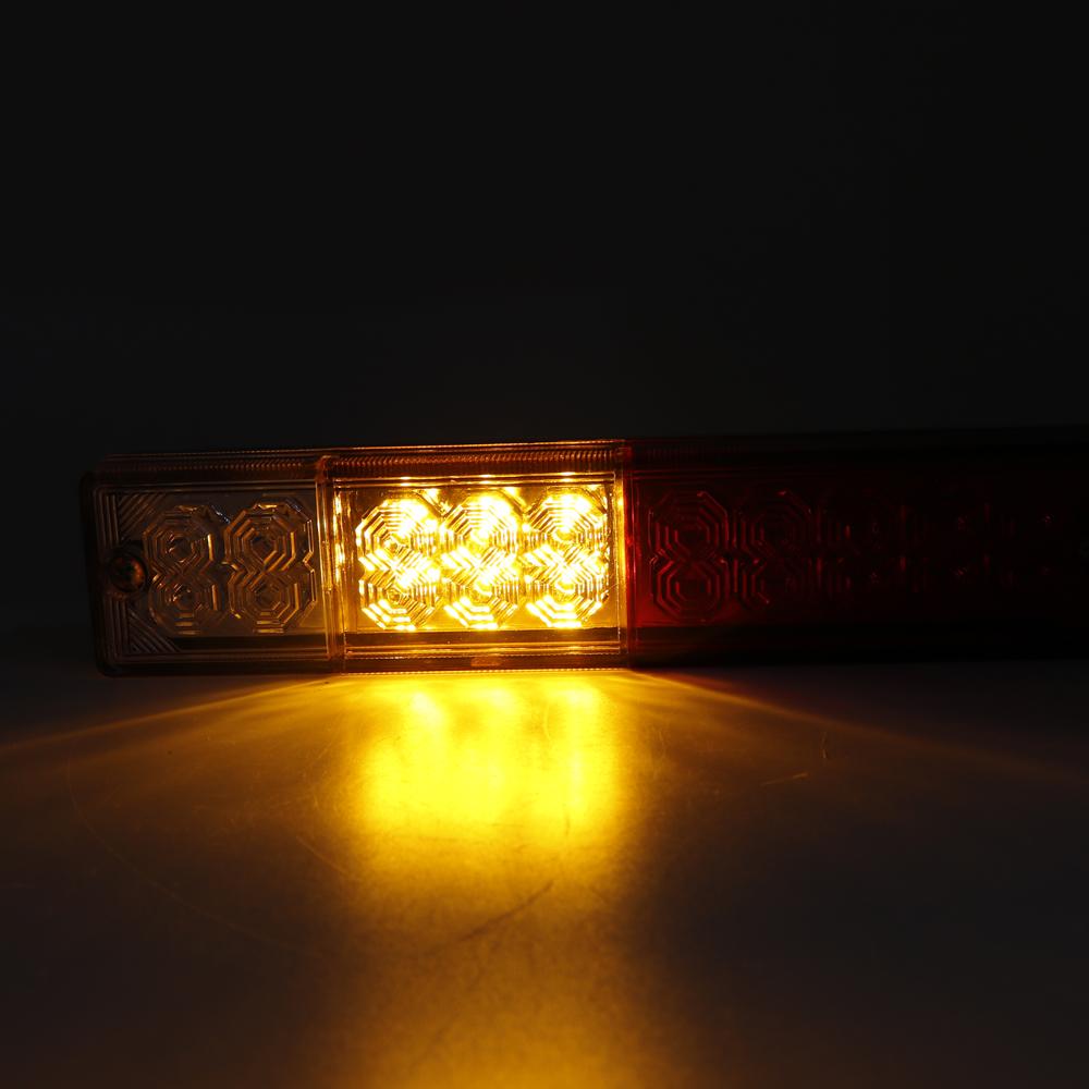 1 pair 12V 20LED Car Auto Stop Rear Tail Light Brake Reverse Light Turn Indiactor Boat ATV Truck Trailer Lamp