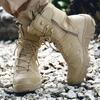 Men's High Top Waterproof Anti-Slip Desert Combat Boots 39-47