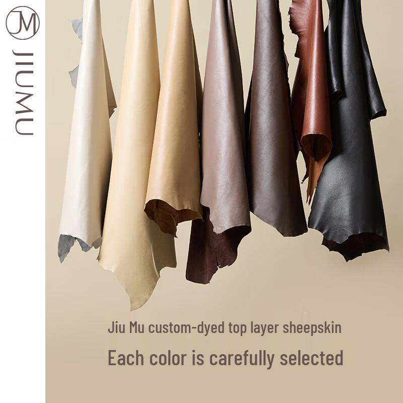 JIUMU Men's Thermal Cycling Leather Gloves