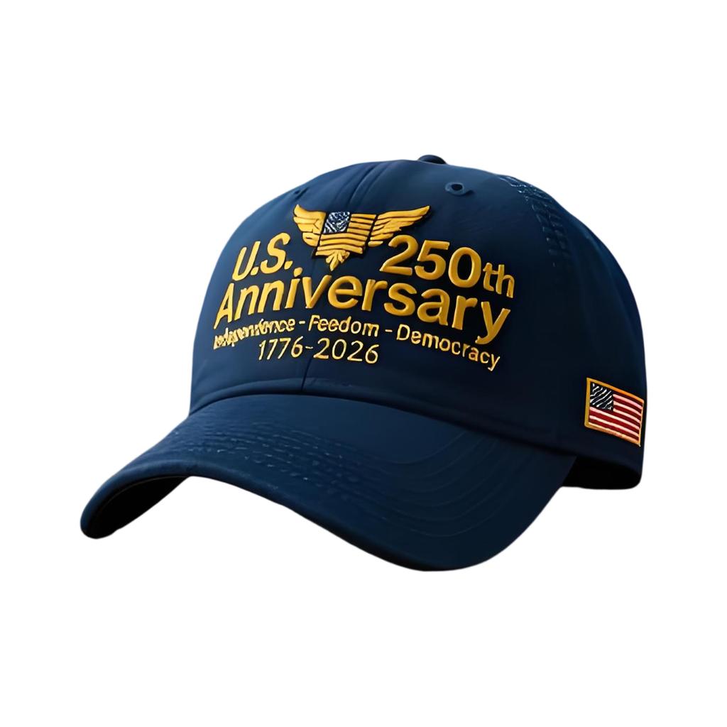 250th Anniversary Personalized Casual Sun Visor Baseball Cap Outdoor Peaked Cap For Men And Women