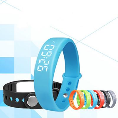 Klimmen Hardlopen Lichtgewicht Flexibel 3D LED Calorieën Stappenteller Sport Slimme Armband Polshorloge