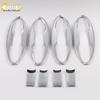 Fit 14 Door Bowl Ring & Protective Film - Anti-Scratch, Wear-Resistant Decorative Frame Sticker for Cars.