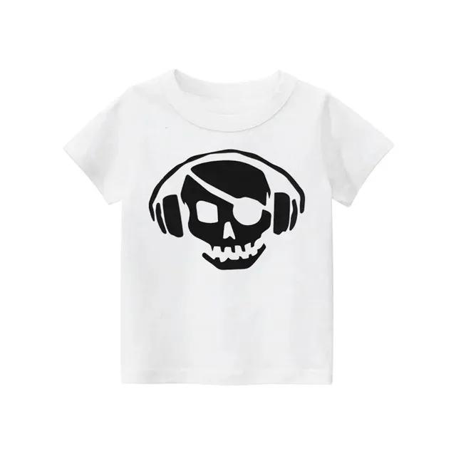 Rock Style Men Women Short Sleeve T Shirt Fashion Print Brand Tshirt Summer Classic Cotton T-Shirt Male Female Clothes Tees Tops
