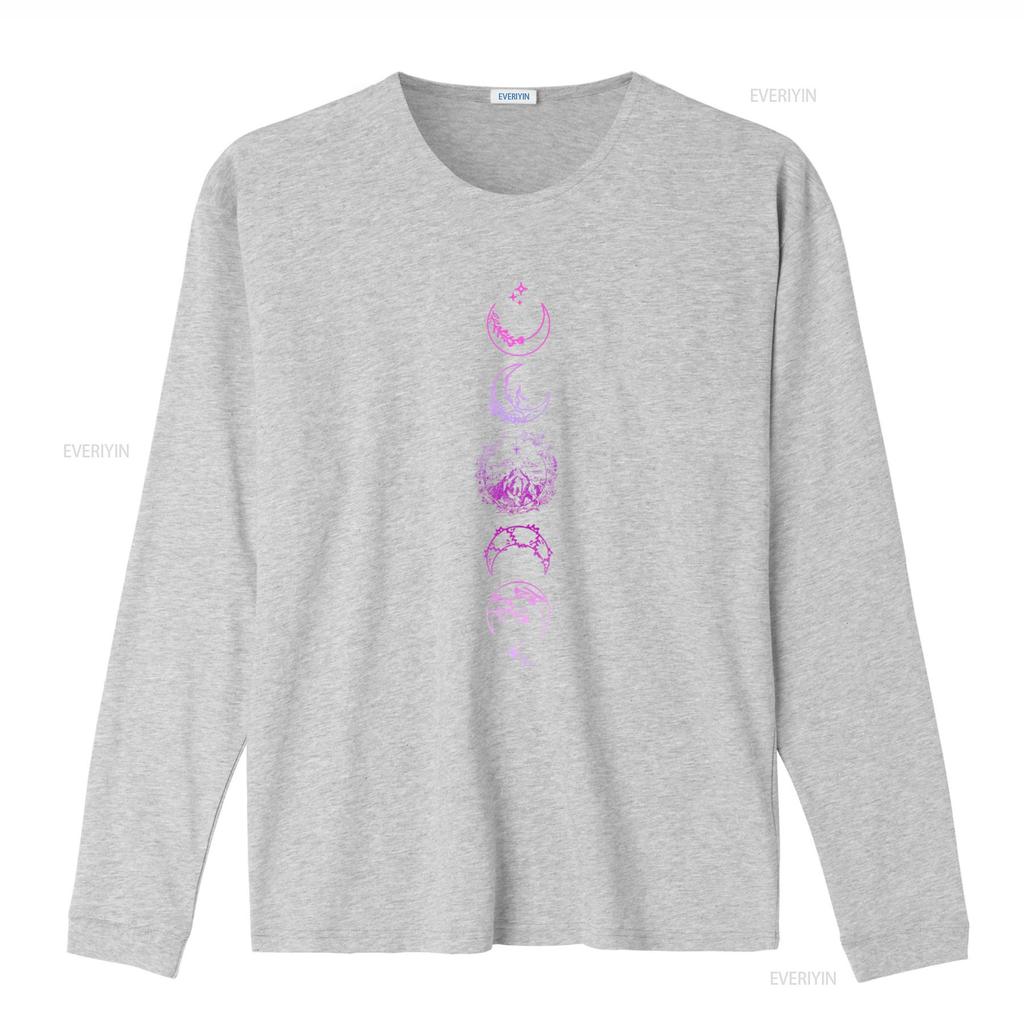 Velaris Sweat T Shirt The Night Court Symbol A Of Thorns And Roses Acotar Moon Star Print  vintage Washed Breathable streetwear