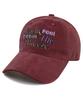 Bichiseuaenkeulim Breeze Cotton Ball Cap-Burgundy