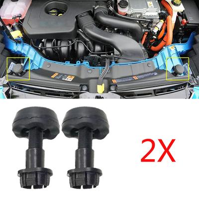 2X Hood Stop Rubber Cushion Bumper CV6Z16758A For Ford For C-Max Edge Escape Focus Transit For Lincoln For Mkc Car Parts