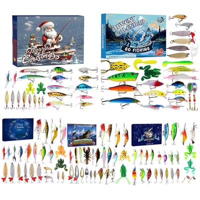 2025 Fishing Advent Calendar Fishing Lure Advent Calendar Fishing Christmas Advent Calendar Xmas Fishing Gift for Fisherman