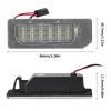 2Pcs Waterproof Canbus No Error For Mitsubishi Outlander Sport RVR 2011-18 2012 2013 2015 2016 Tuning License Number Plate Lamp