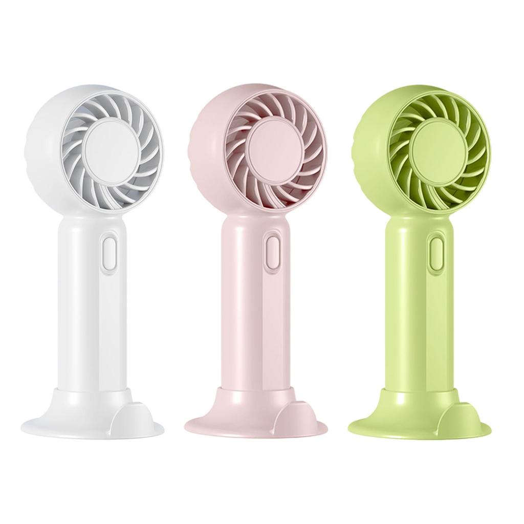 Handventilator 3 Geschwindigkeiten Einstellbar Luftkühlung Ventilator Schreibtischventilator Tragbarer Ventilator Persönlicher Ventilator für Innenbereich Arbeiten Schlafzimmer Reisen Outdoor