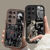 Cool Creative Heart Skull Case For Iphone 17 16pro 15pro14 13 12 11 12pro 13pro Max 14plus Silicone AntiFall Protective Cover