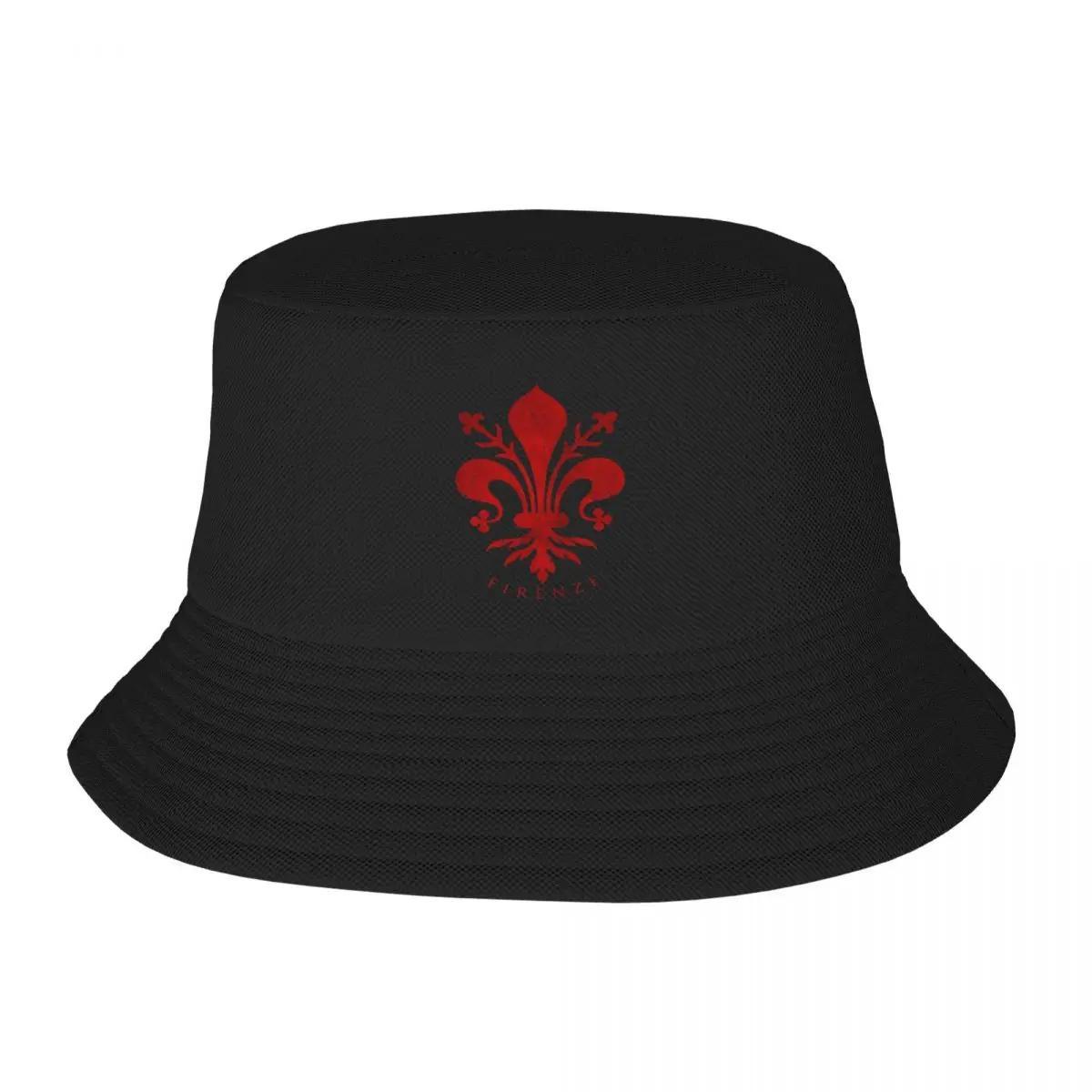 

Firenze Vintage Emblem Bucket Hat Hat Man Luxury beach hat Man Caps For Men Women s