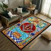 2026 New Style Illuminati All-Seeing Eye Carpet Rug for Living Room Bedroom Home Sofa Decoration,Kids play Non-slip Floor Mat