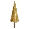 Cutter Step Cone Drill Equipment Hex Shank High Speed Steel Hole