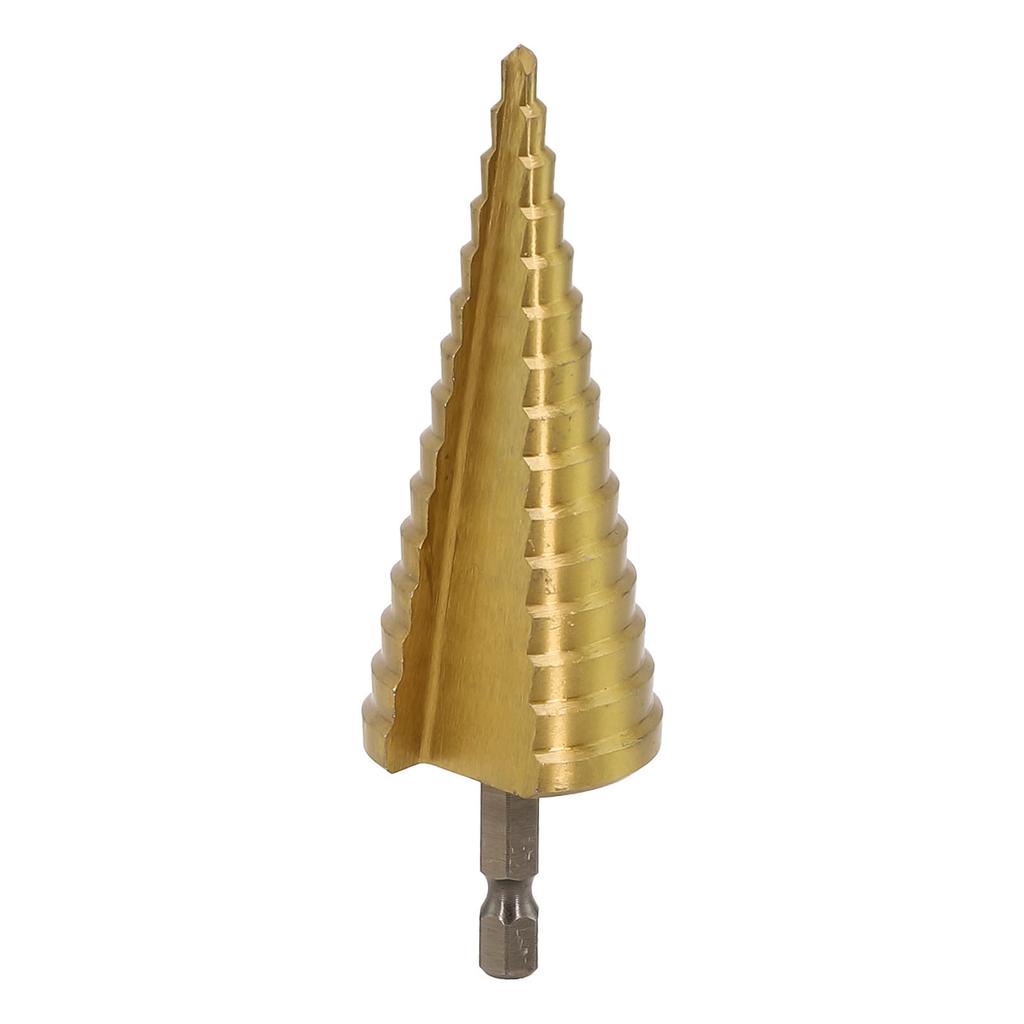 Cutter Step Cone Drill Equipment Hex Shank High Speed Steel Hole