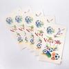 5Pcs Football Temporary Tattoos Men Women Soccer Ball Themed Fake Tattoos Face Sticker Game