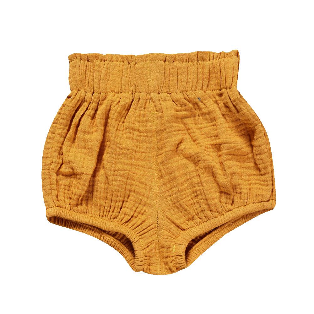 Children's Cotton Linen Shorts: Baby Bread Pants for Boys and Girls