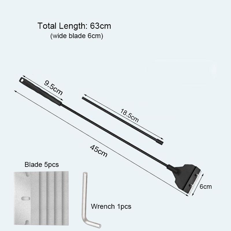 1Pc Light Weight Aquarium Algae Remover Scraper Blade Fish Tank Aquatic Water Plant Grass Cleaning Tools Cleaner Kit Accessories