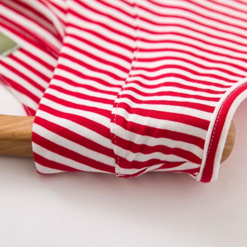 Striped Vest Dress Pajamas Women Cotton Large Size Summer Korean Style Basic Classic Loose Casual Chic Sleeveless Home Wear Trend