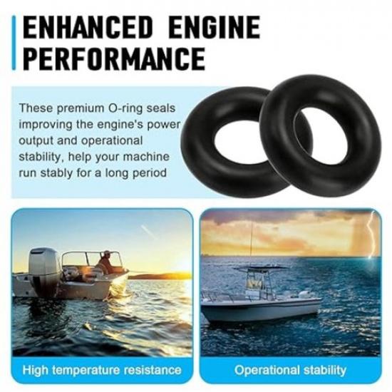 30 PCS O-Ring Seals 335362 0335362 for 90-175hp 60 Degree Carbureted Motors,