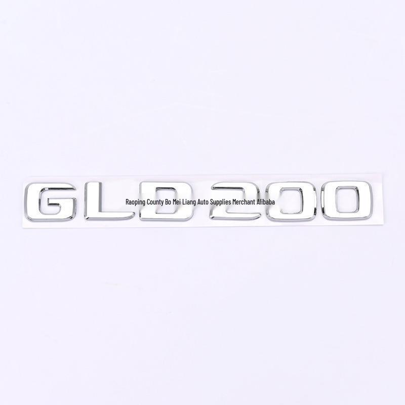 Mercedes GLB180/GLB220/GLB200 4MATIC Rear Tail Emblem Sticker