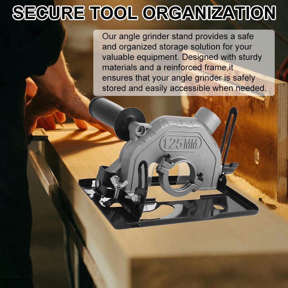 Håndvinkelsliper Konverter Vinkelsliper Maskin Base Stativ Kutter Maskintilbehør