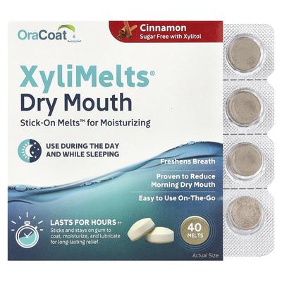 XyliMelts® Bocca Secca, Gusto Cannella, 40 Melts