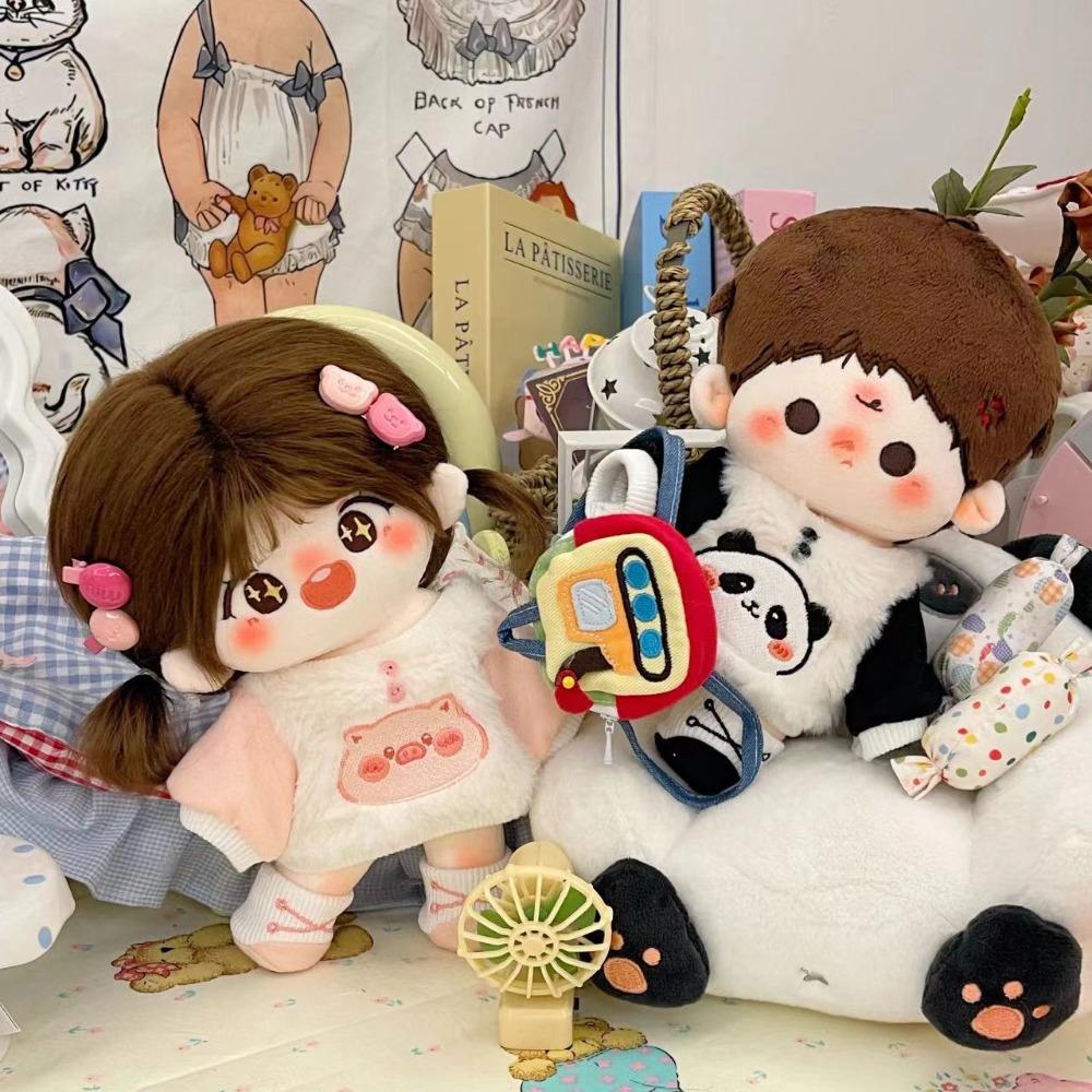 1 set Plush 20cm Cotton Doll Clothes Outfit No Attribute Doll Clothes  Doll Accessories