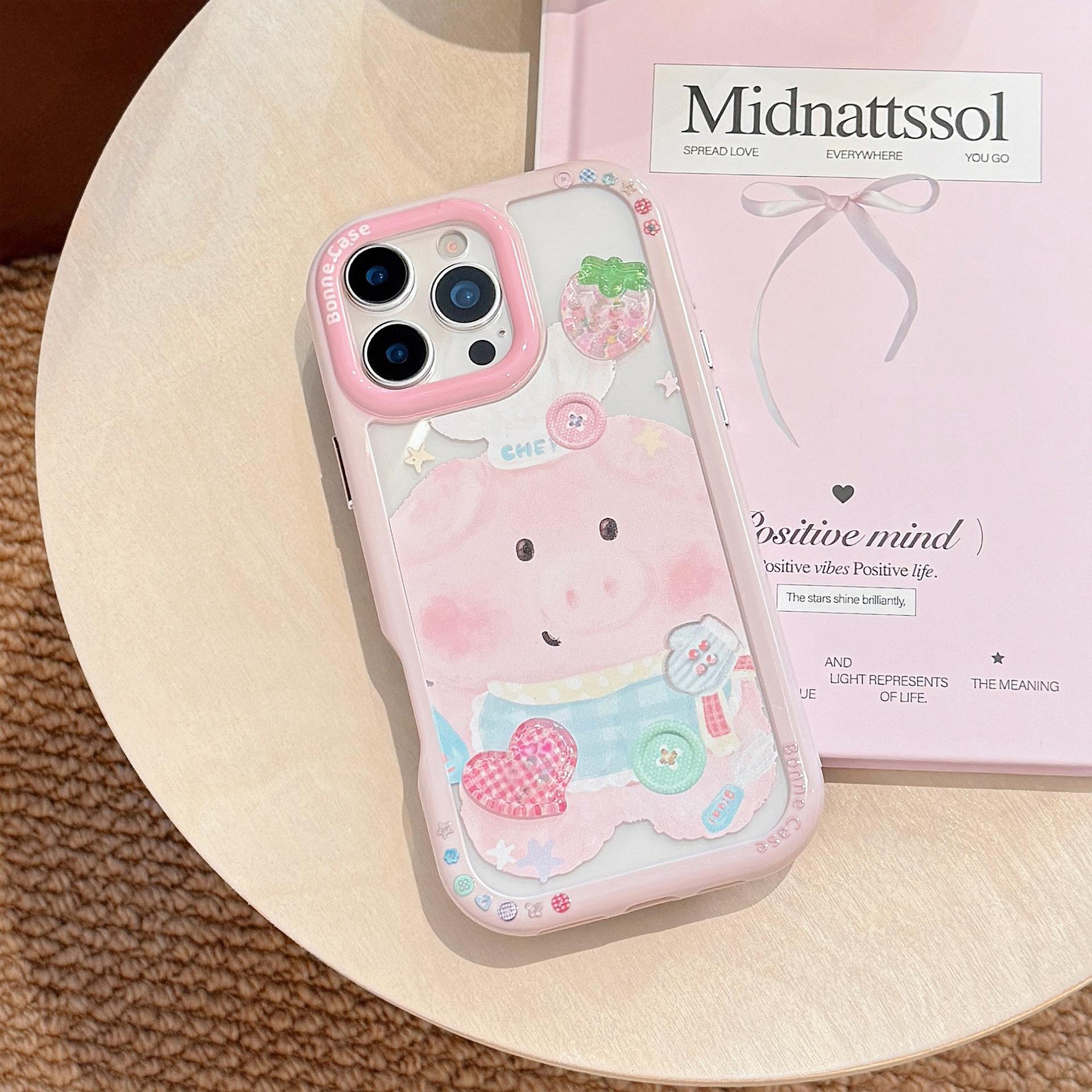 

Трехмерный Шеф-повар Маленькое Животное Подходит для IPhone 16 Apple 15 Чехол для Мобильного Телефона 14 ProMax Мультяшный 12 Акриловый 11 16promax