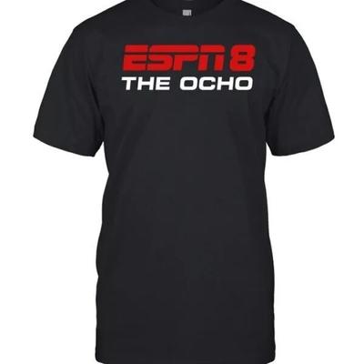 Espn 8 The Ocho T-Shirt Tops Tee Geschenk Unisex T-Shirt Tops Tee Größe S bis 4XL