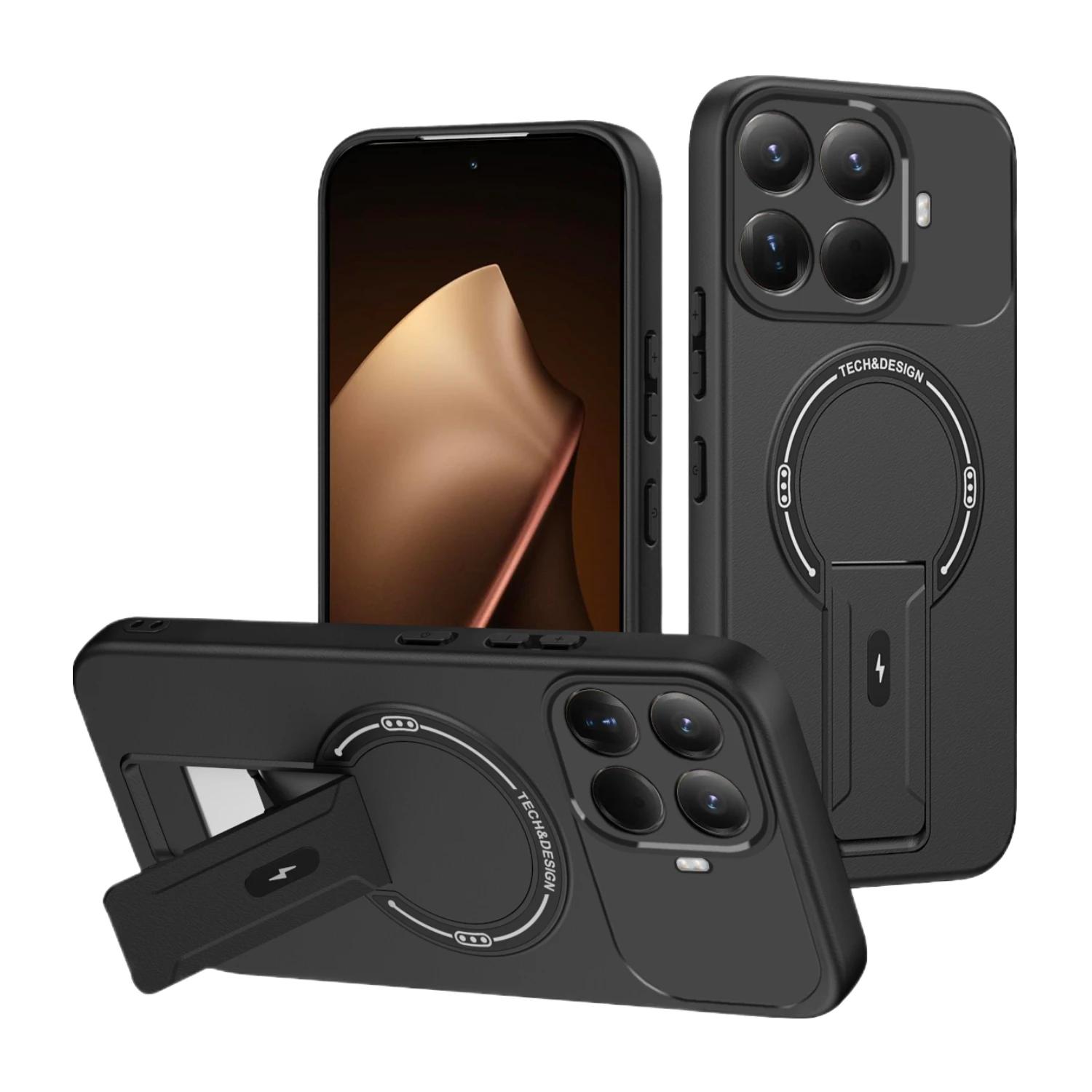 

Accurate Cutouts Armor Phone Case for Xiaomi 15T Pro 5G MI15T Xiaomi15t 15TPRO Covers Xiaomi 15T Pro чёрный