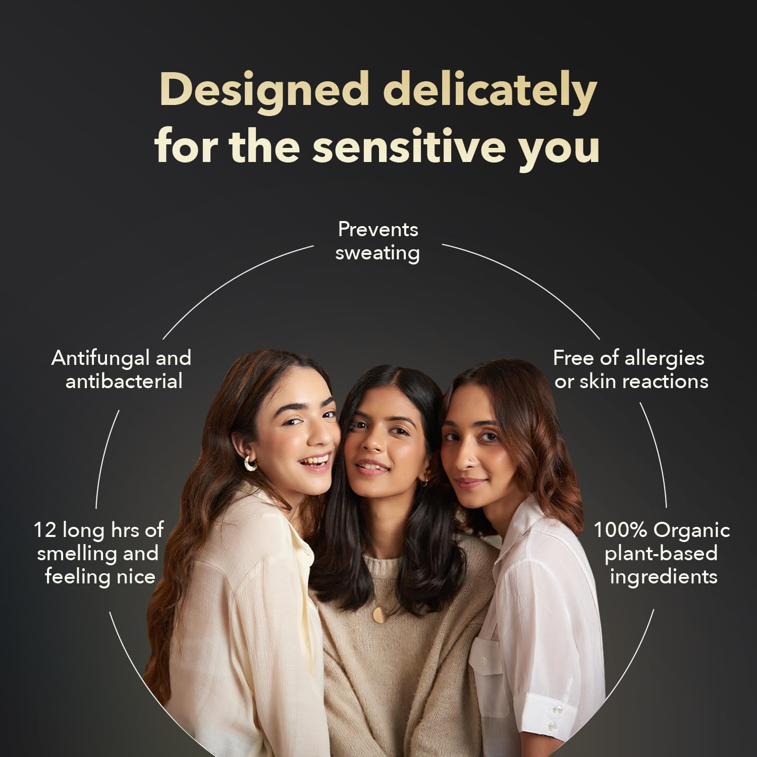 Твердые натуральные духи для тела для чувствительных зон подмышек — фото 3