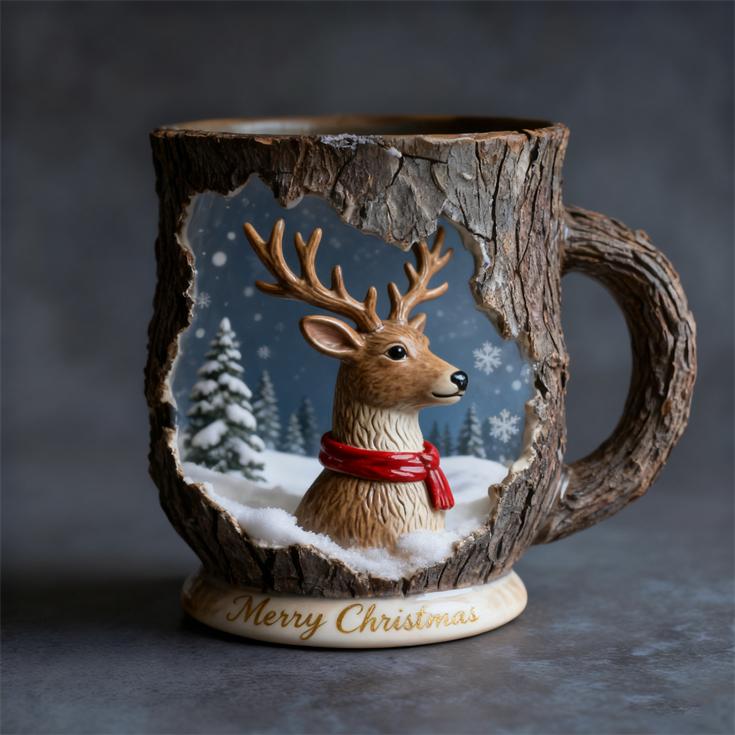 Christmas Themed Mugs Collection Funny Novelty Gifts for Holiday Season 301-400ml