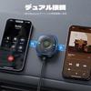 [2025 Release & Aux Bluetooth Receiver] Car Bluetooth Receiver [Dual Connection & Plug and Play] Bluetooth Receiver Microphone Noise Cancelling B