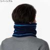 Mizuno Reversible Neck Warmer for Cold Deep Free Size Training, Weather, 32JYA700, Depth/Navy,