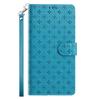 Applicable To iPhone17 Leather Case, Samsung S26 Four-leaf Clover Embossed Card Wallet Case MOTO G06
