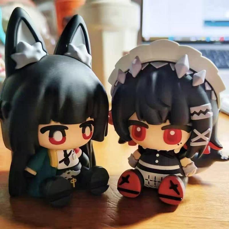 Anime Q-Version Zenless Zone Zero Figur Asaba Harumasa Hoshimi Miyabi GK Sammlerstück Schreibtischornament Spielmodell Puppe Spielzeug Für Fans