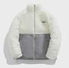 Unisex Lambskin Cotton Jacket: Stylish, Double-Sided, Plush, and Thick for Winter