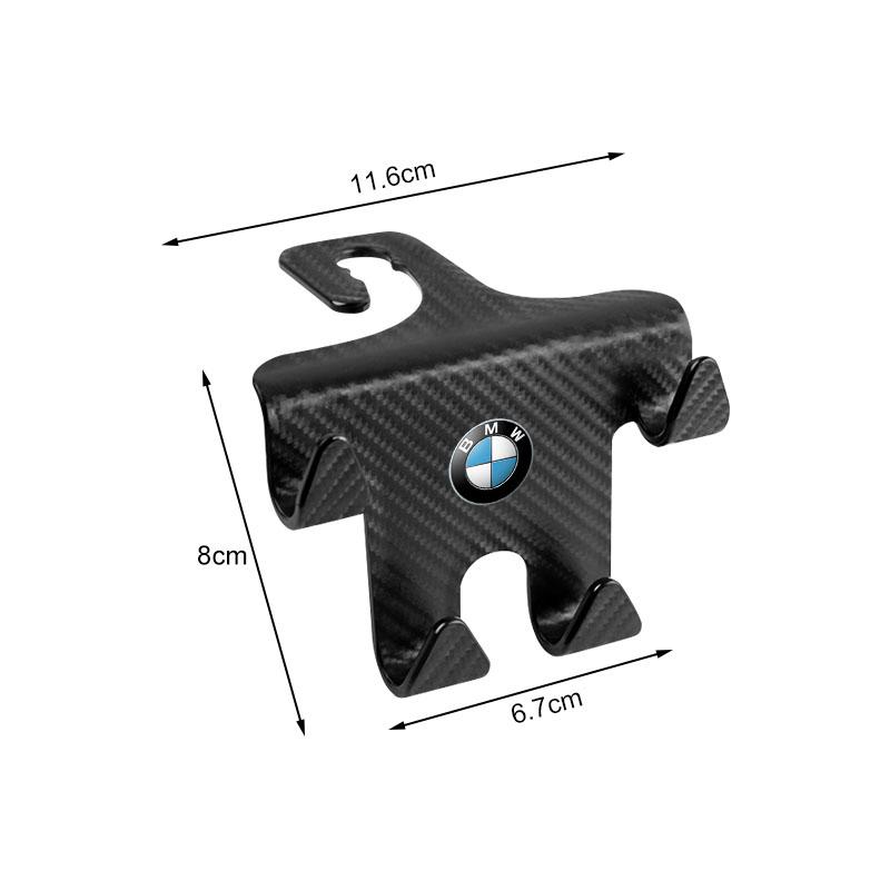 Car Seat Headrest Hook Universal Phone Holder Backseat Organizer For BMW E46 E39 E90 E60 E36 F30 F10 E34 E30 F20 E92 M3 M4 M5 X3 X4 X5 X6 X7