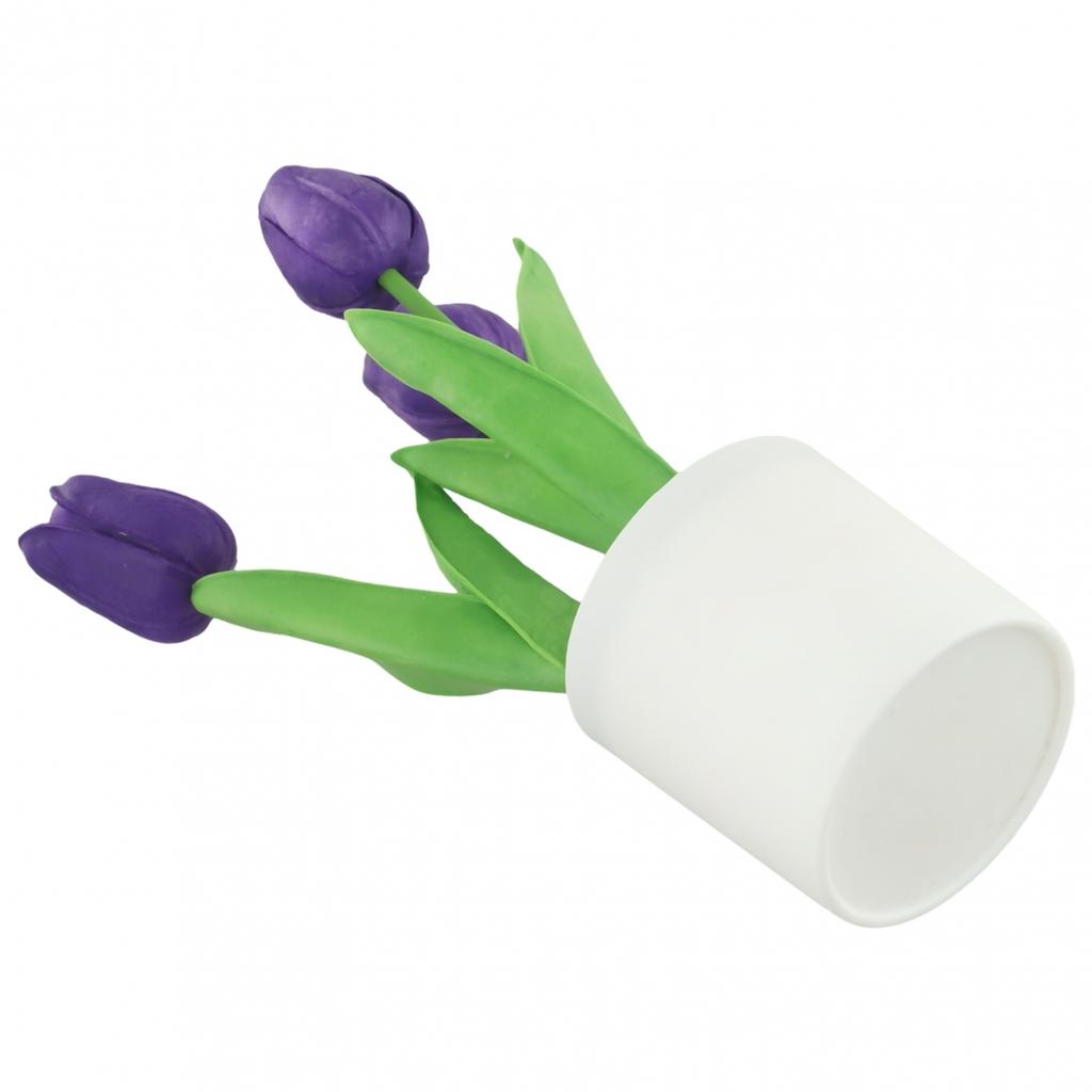 Artificial Flowers Party Decor Plastics Tulip Potted