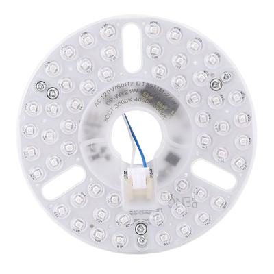 5.3 Inch Ceiling Fan LED Light Replacement 24W 3CCT Dimmable Magnetic LED Fan Light Board Panel
