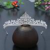 1pc Exquisite Princess Crystal Hair Crowns Headband Girls Bridal Prom Crown Wedding Party Accessiories Hair Jewelry