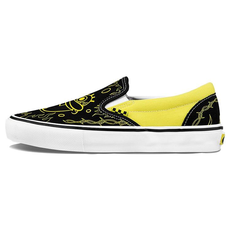 Vans Mike Gigliotti x SpongeBob SquarePants x Skate Slip-On Black Yellow Men s VN0A5FCAZAU EU 36.5