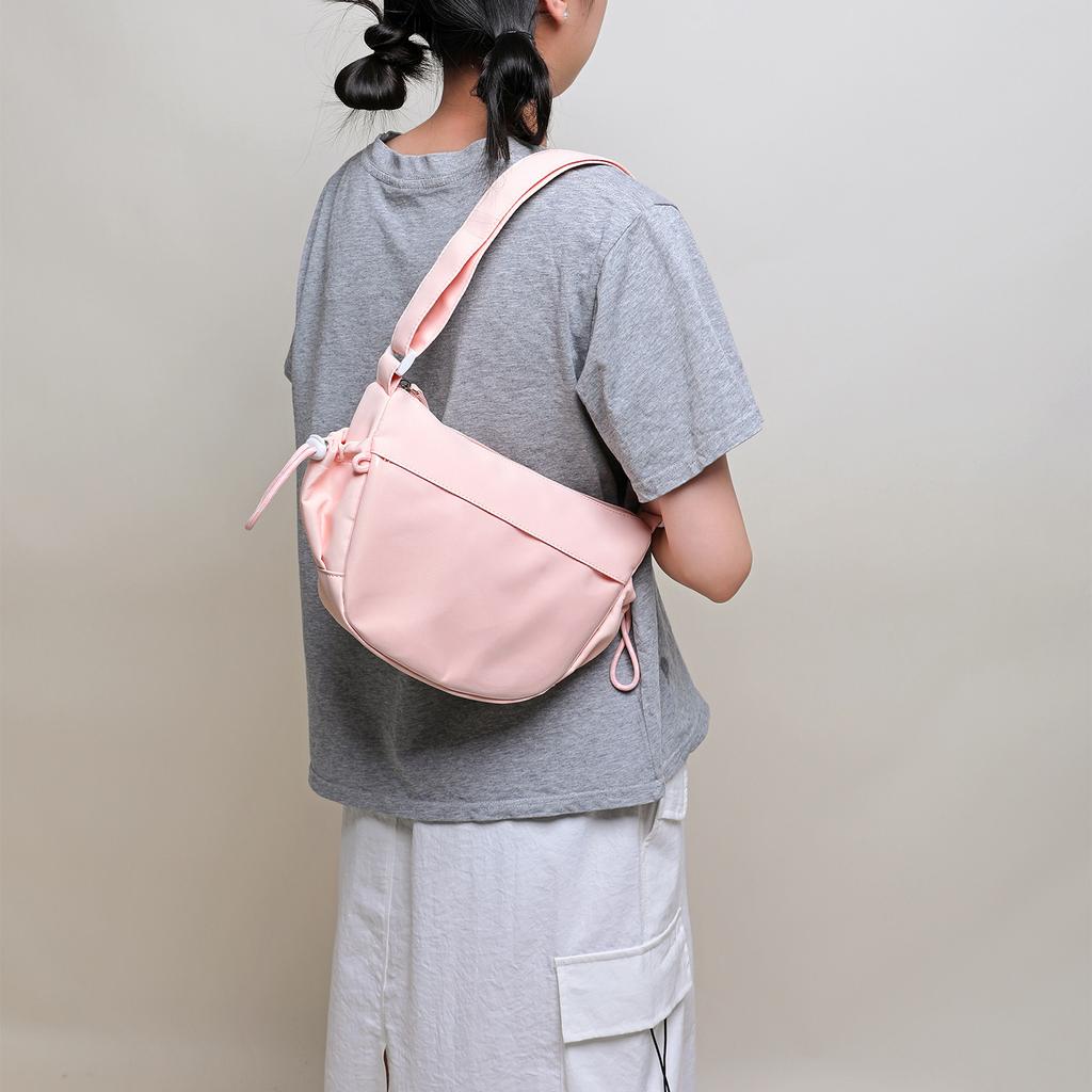 Crossbody Bag Women'S Summer Pvc Transparent Pain Bag Baby Bag Trendy Cool Dumpling Bag Super Fire Work Sundries Bag