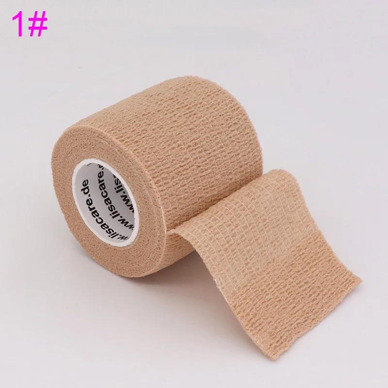 18 Colors Athletic Wrap Tape Self Adhesive Elastic Bandage Sports Protector for Knee Ankle Shoulder